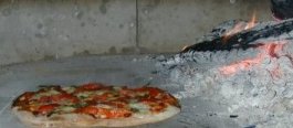 Wood fired pizza