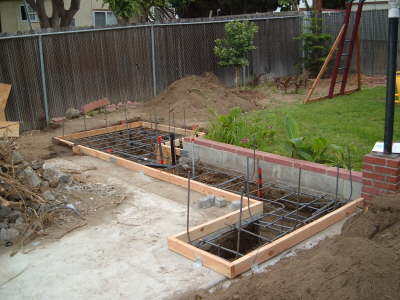 Underground and steel in place