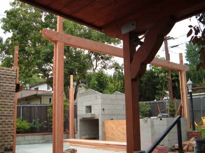 Pergola joisting