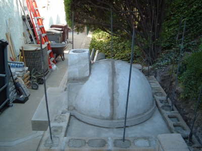 Completed oven