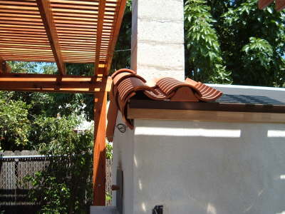 Roof tile installation