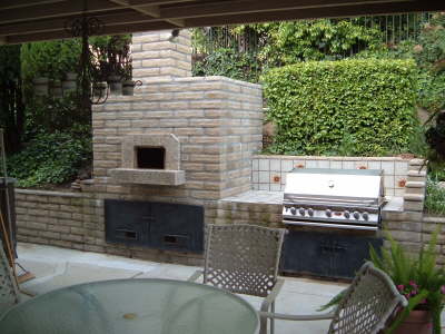 Completed oven project