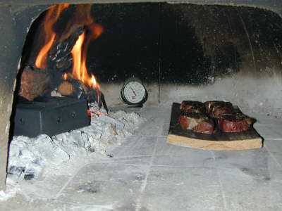 Oak planked Argentinean Filet Mignon