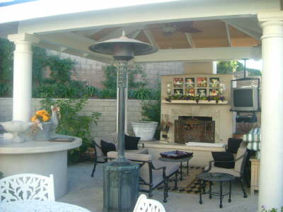 Outdoor living room